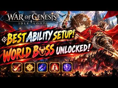 Ability Setup and World Boss Unlock by Yo Im J TV